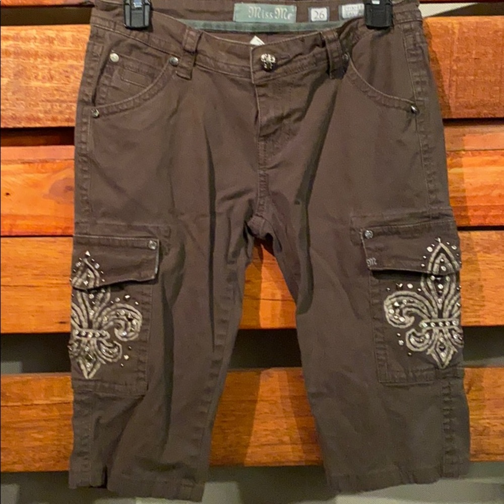 Miss Me Cargo Shorts